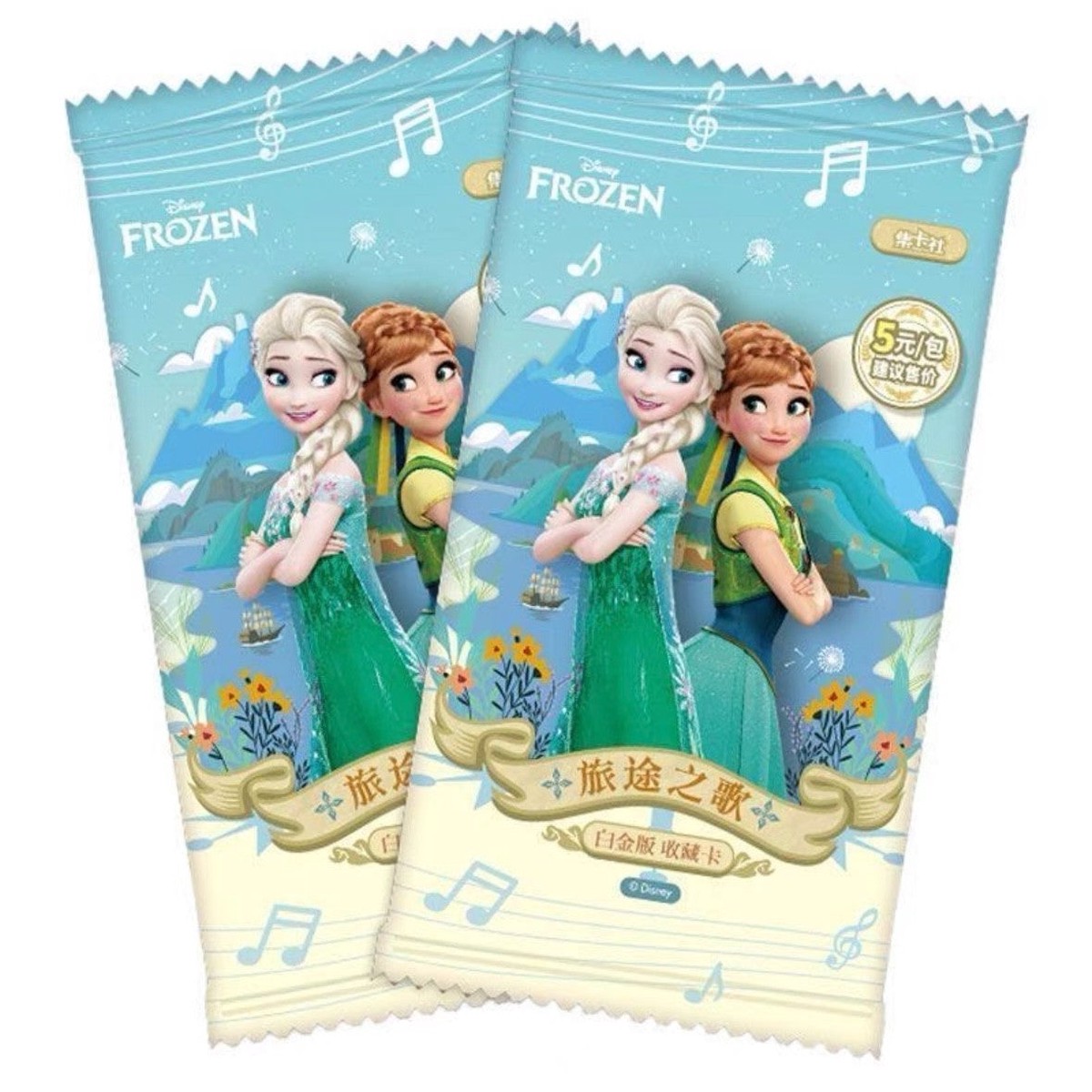 Frozen Platinum Collectible Cards Song of the Journey Pack