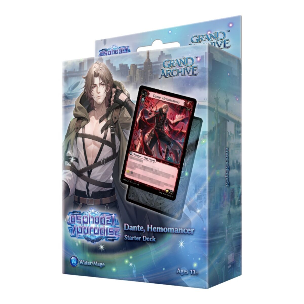 Grand Archive TCG: .asphodel/paradise Starter Deck Display Dante, Hemomancer