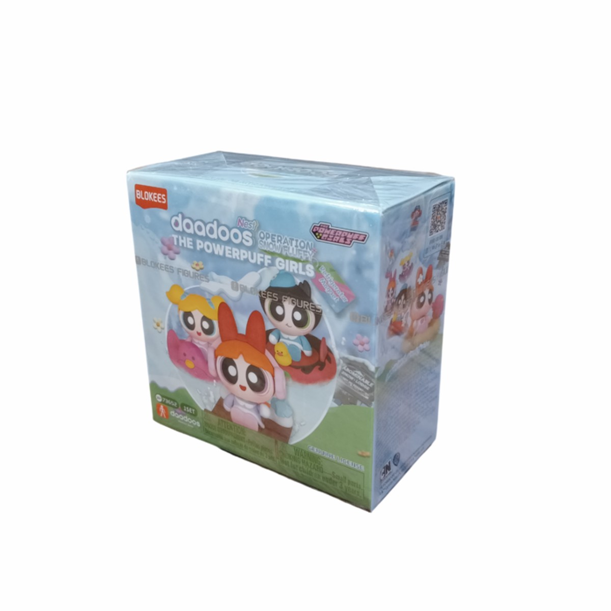 The Powerpuff Girls - Daadoos - Nest Series 01 - Operation Snow Fluffy Blokees Figures - 6 In 1 Blind Box Display