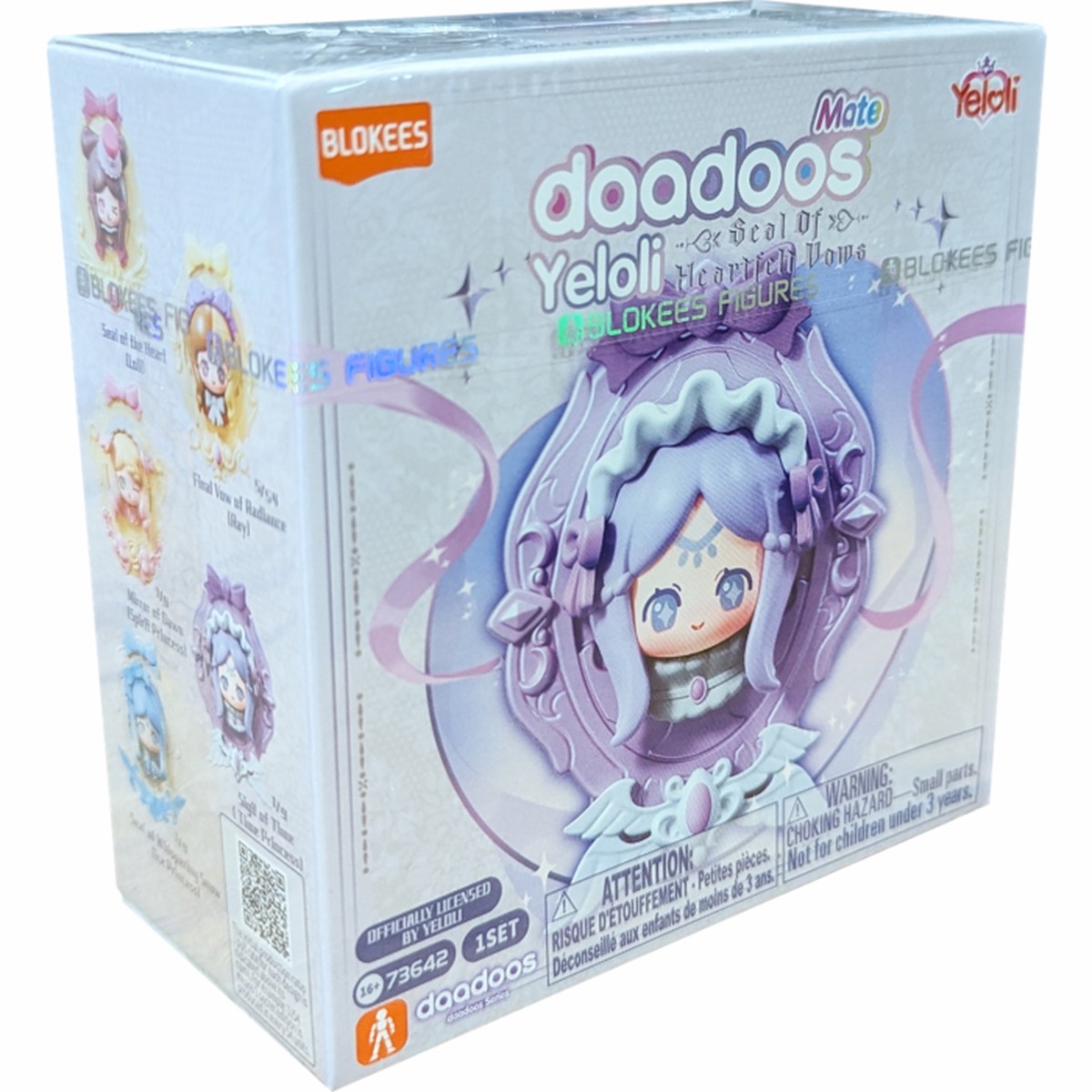 Yeloli Daadoos - Mate Series Ii - Seal Of Heartfelt Vows Blokees Figures - 9 In 1 Blind Box