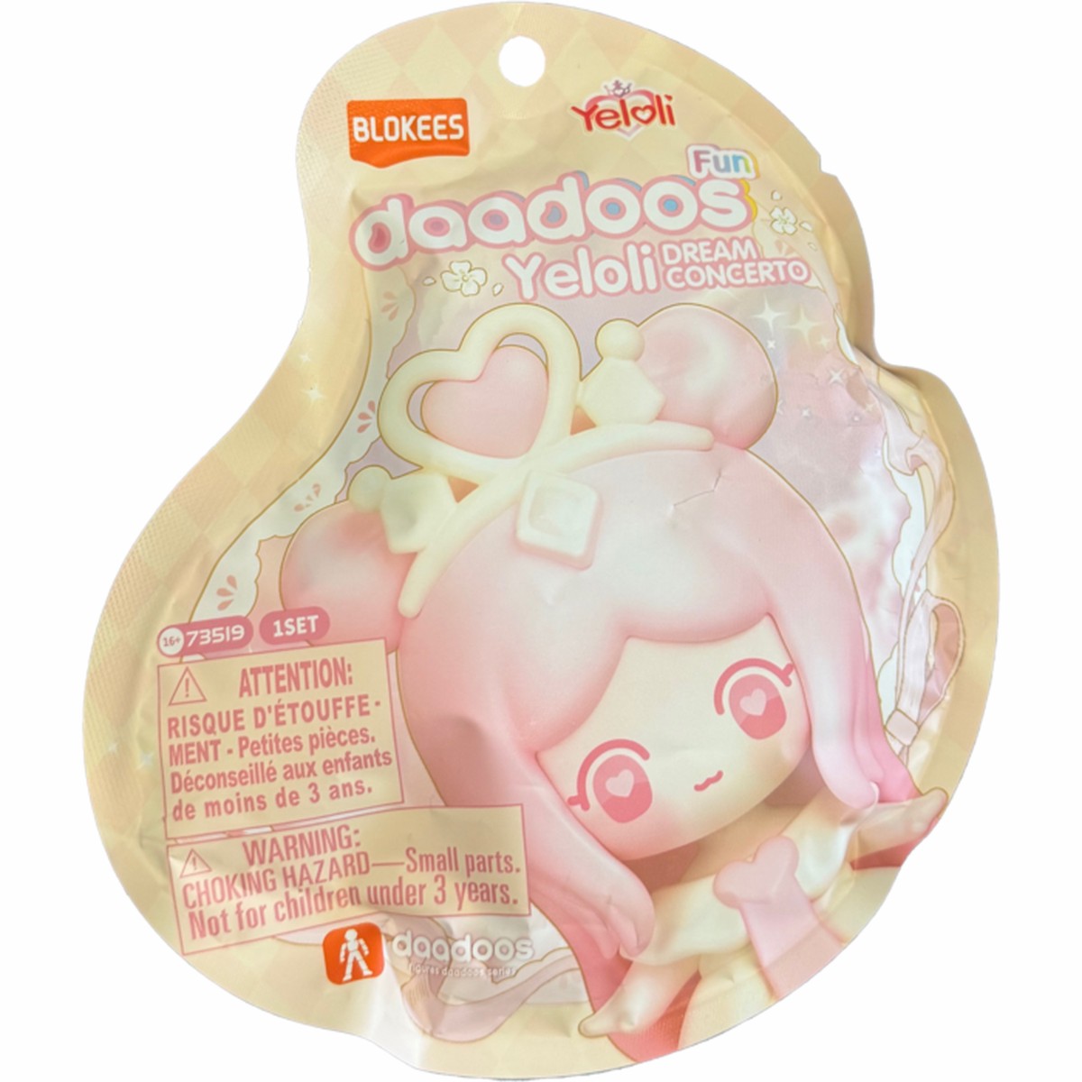 Yeloli Dadoos - Fun Collection - Dream Concerto Blokees Figures - 12 In 1 Blind Box
