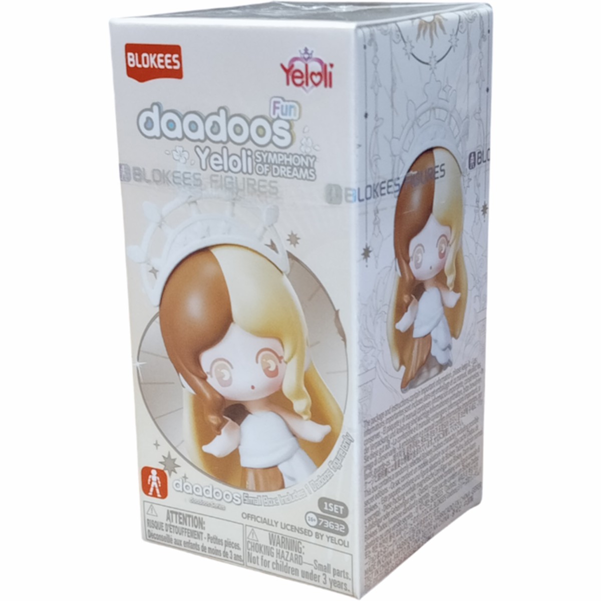 Yeloli Dadoos Fun Series Ii - Symphony Of Dreams Blokees Figures - 12 In 1 Blind Box