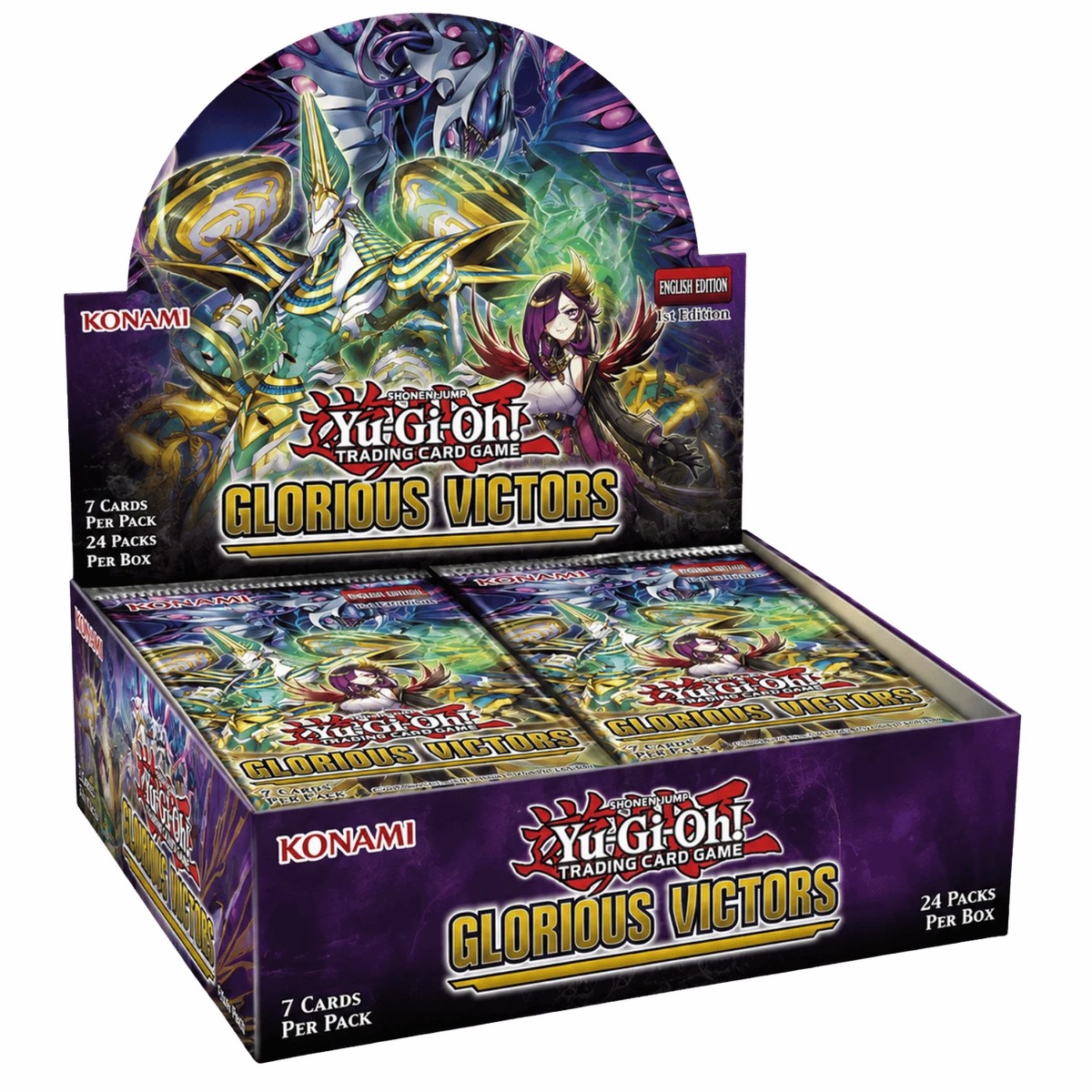 Yu-Gi-Oh - Glorious Victors Deck Build Booster Box