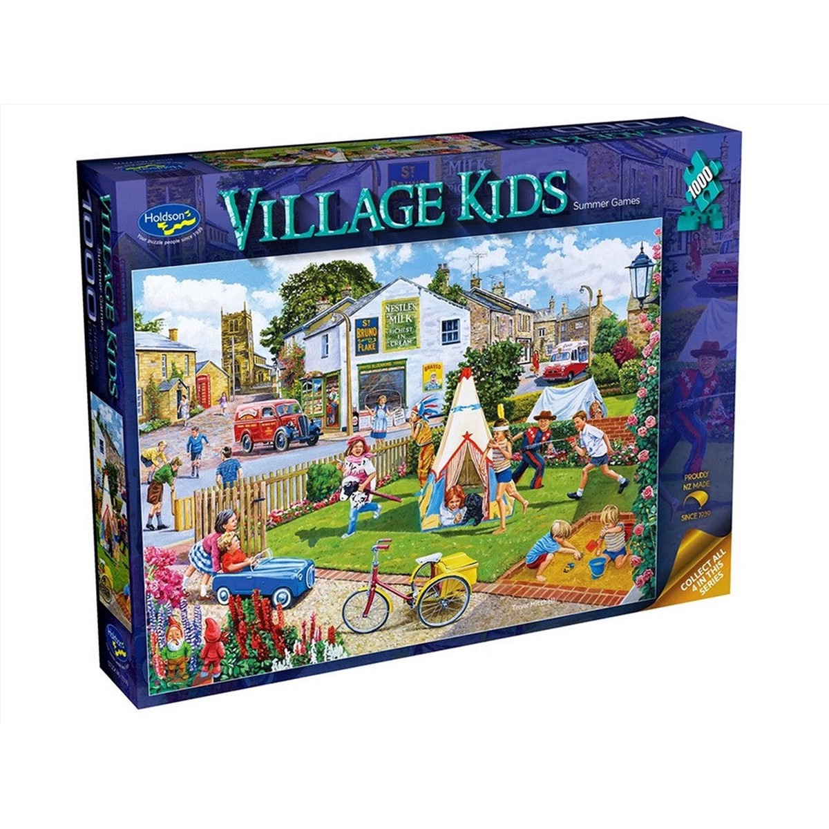 Holdson Village Kids Summer Games 1000 Piece Puzzle