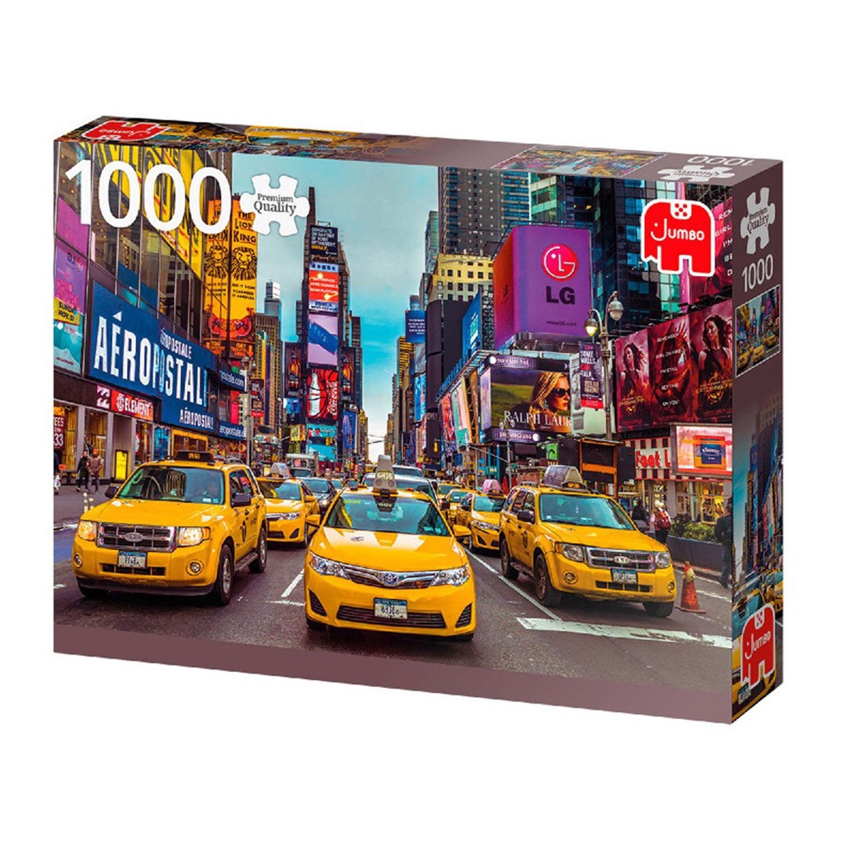 Jumbo New York Taxis 1000 Piece Puzzle