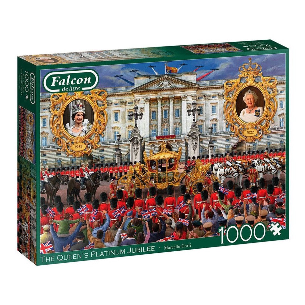 Jumbo The Queen's Platinum Jubilee 1000 Piece Puzzle