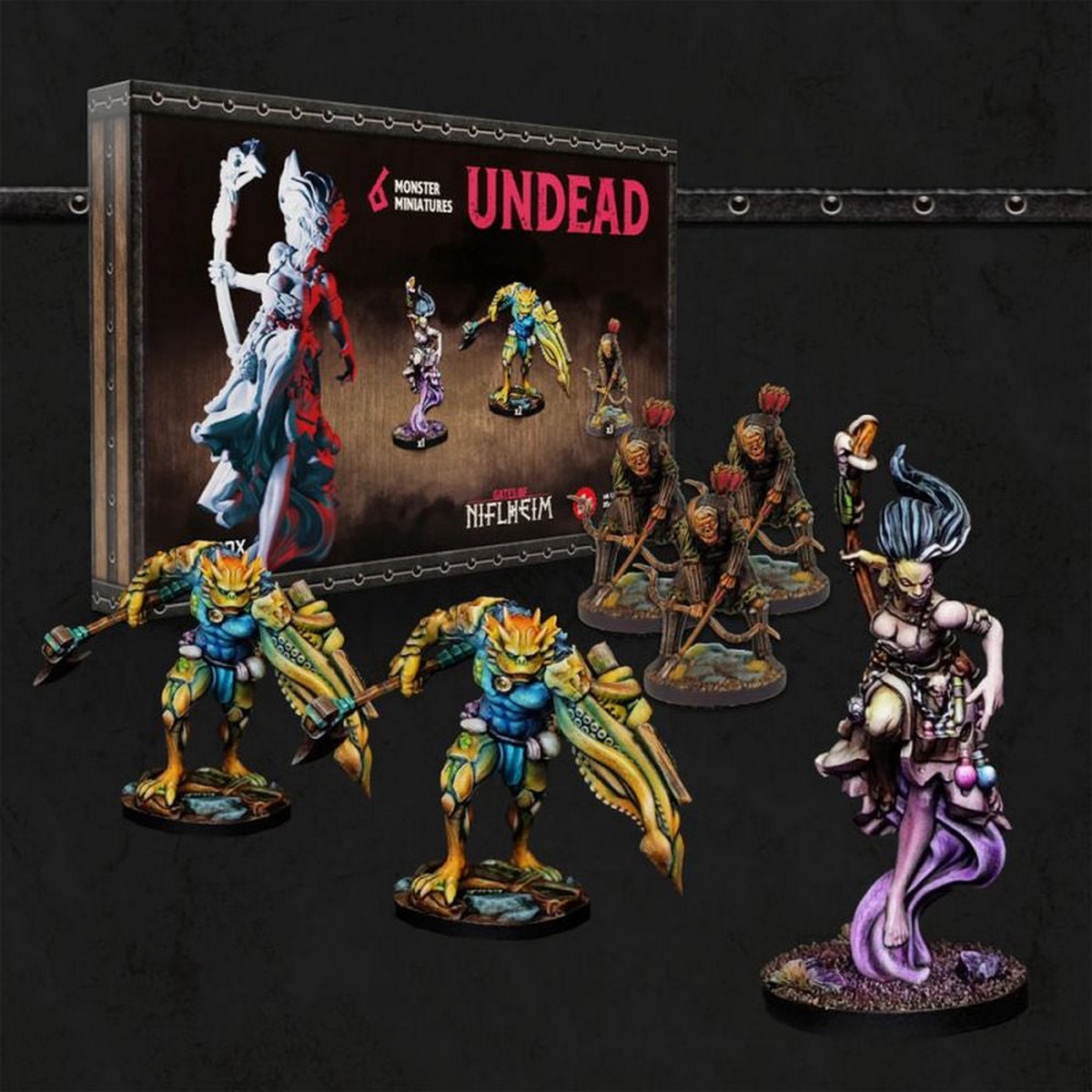 Raybox Games: Gates of Nifleheim Undead Miniatures Set