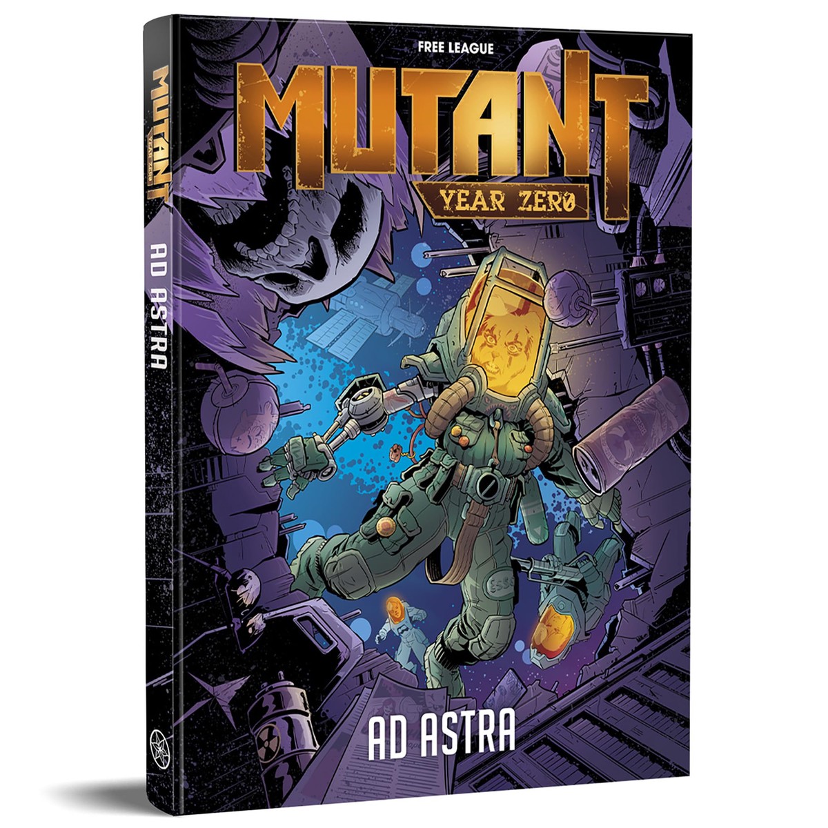 Free League Publishing Mutant Year Zero Ad Astra RPG Book