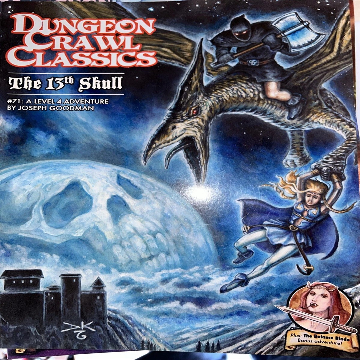 Goodman Games Dungeon Crawl Classics The 13th Skull Adventure Module