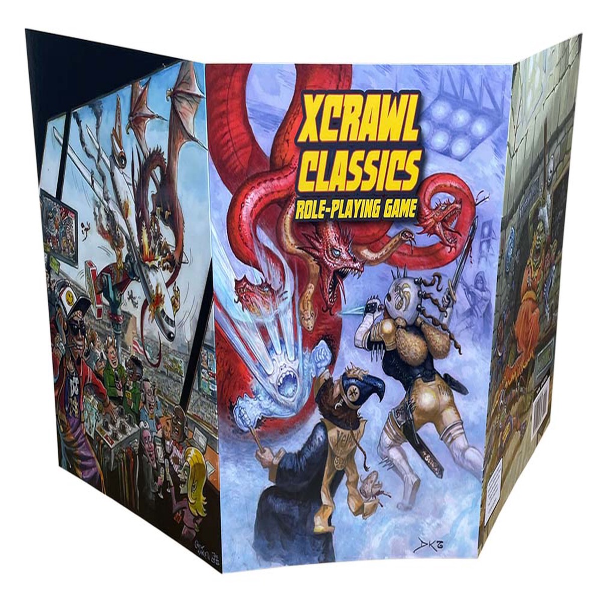 Goodman Games Xcrawl Classics RPG: Dungeon Judge's Screen Rulebook