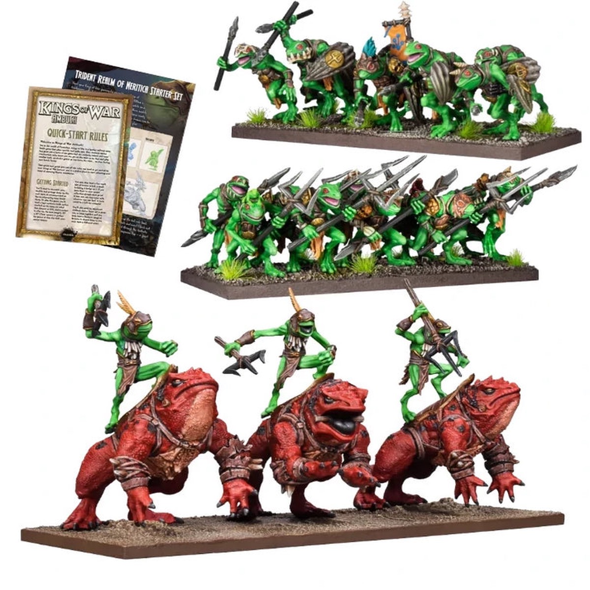 Kings of War Trident Realm Ambush Starter Set (MGKWR105)