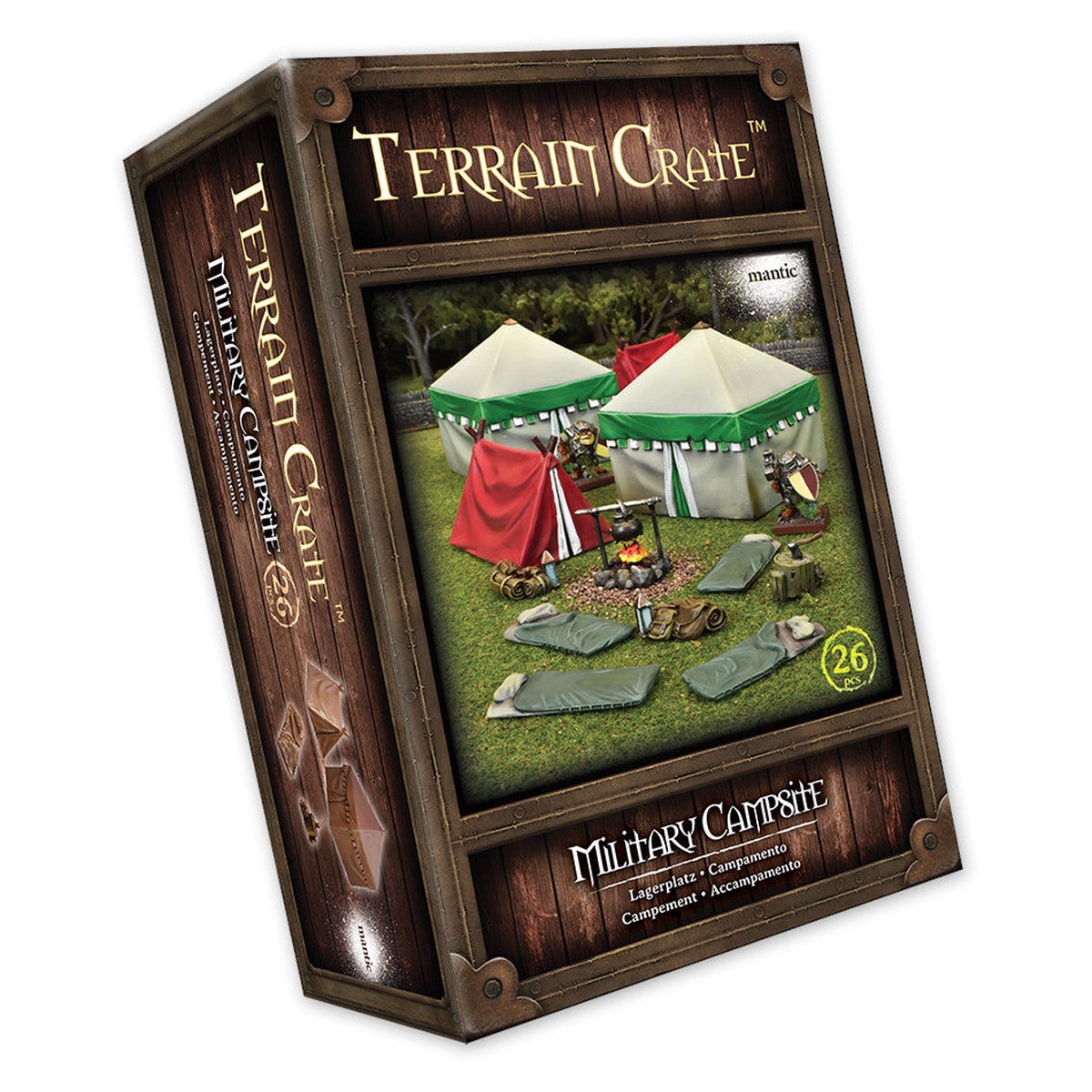 Mantic Games TerrainCrate - Military Campsite