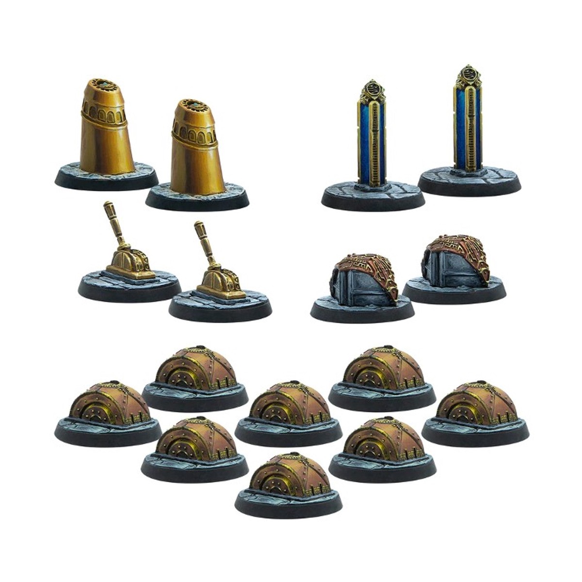 Modiphius Entertainment Elder Scrolls Call to Arms Dwemer Markers and Tokens