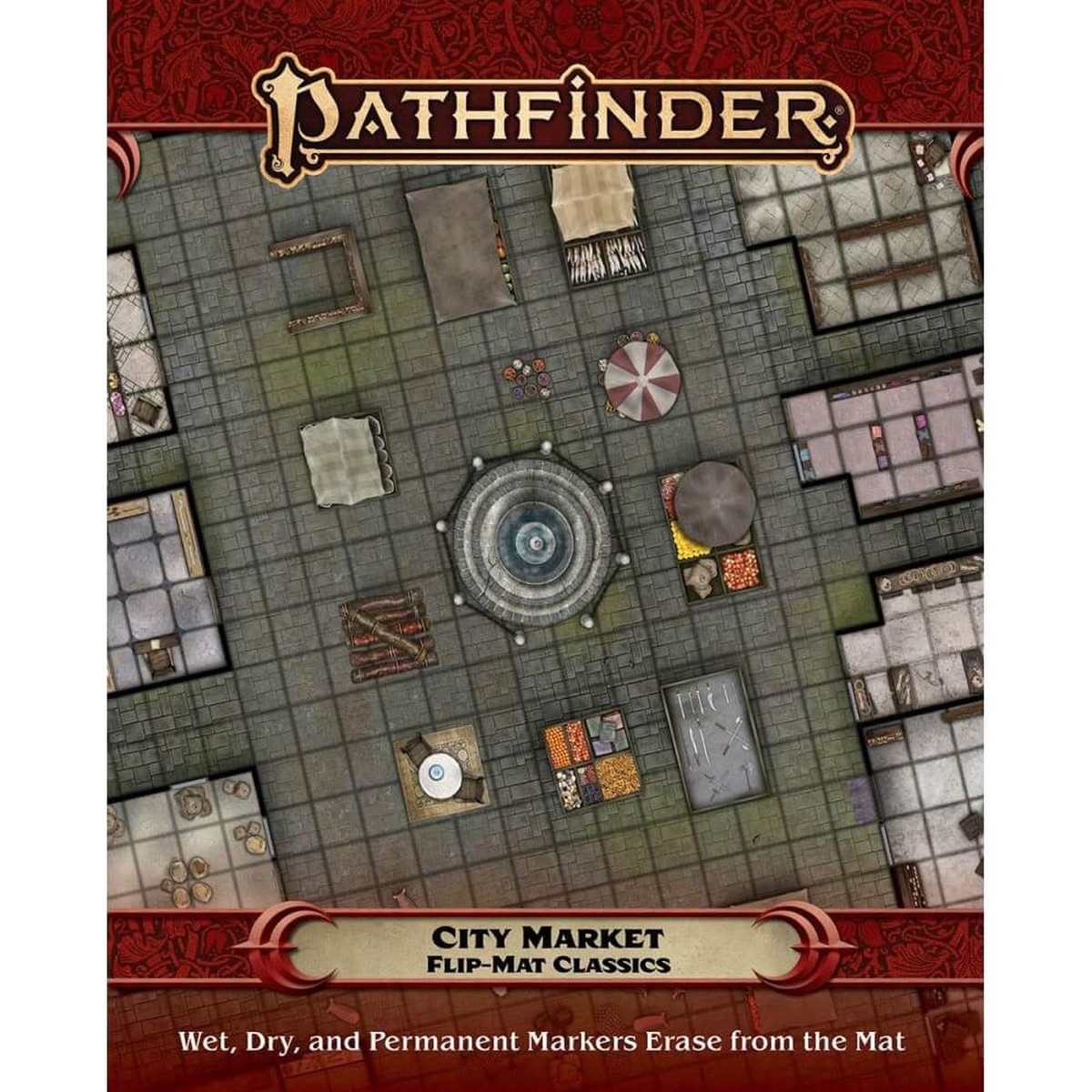 Paizo Pathfinder Classics City Market Flip Mat