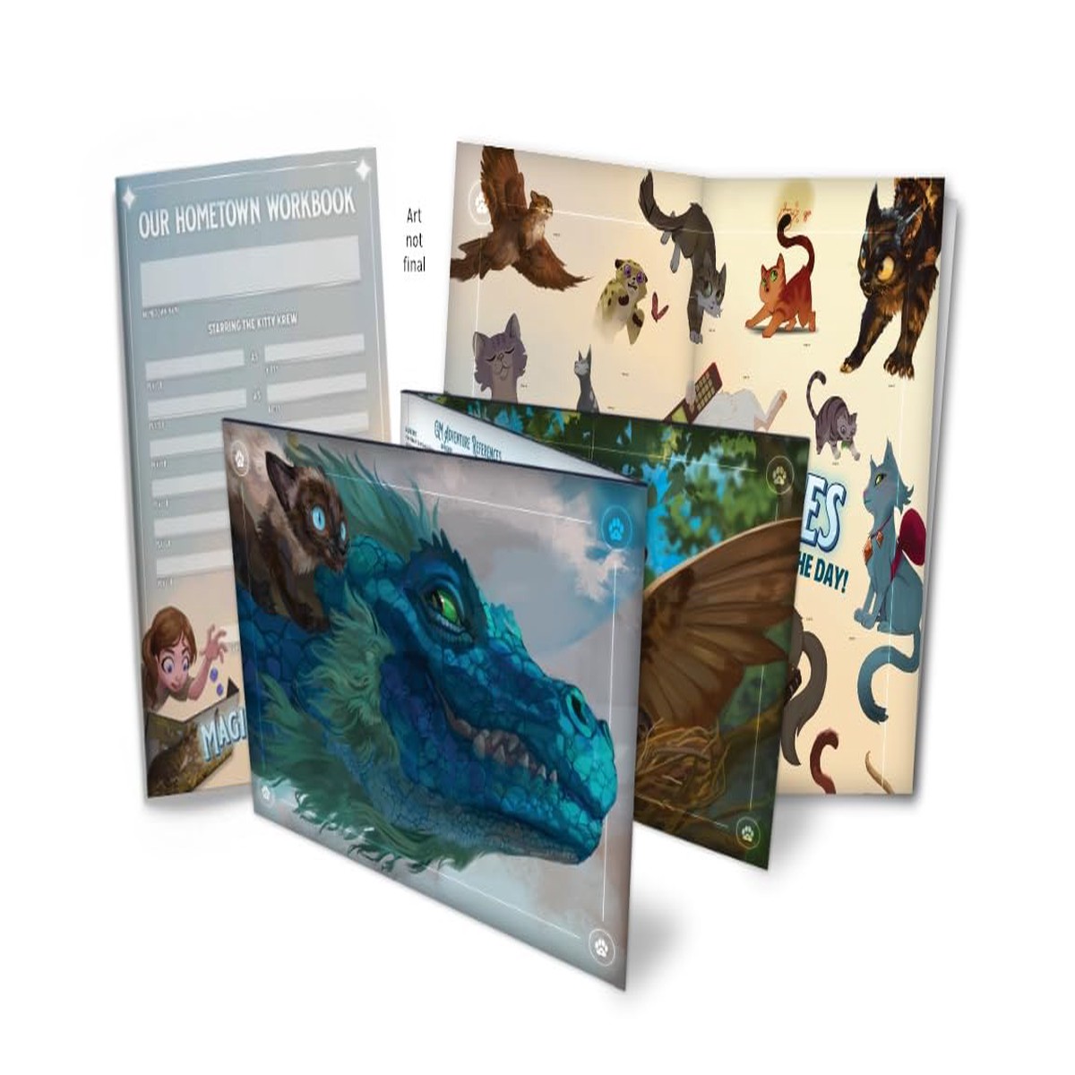 Atlas Games Magical Kitties 2nd Edition Save the Day RPG: Game Master Kit