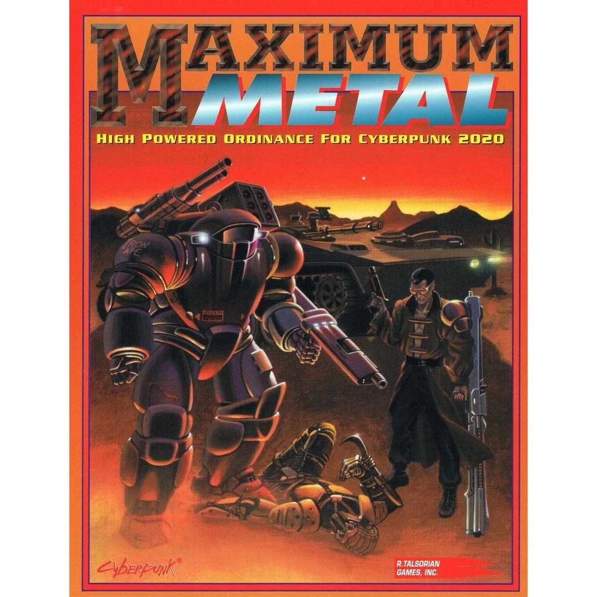 Cyberpunk 2020 RPG - Maximum Metal Rulebook