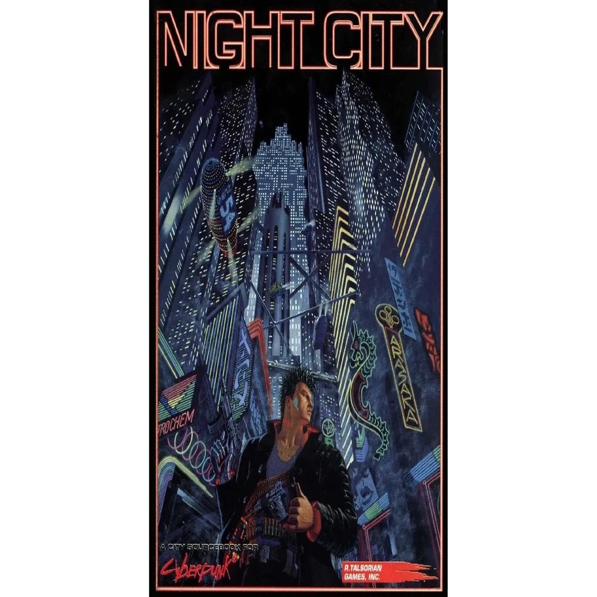 Cyberpunk 2020 RPG Night City Sourcebook