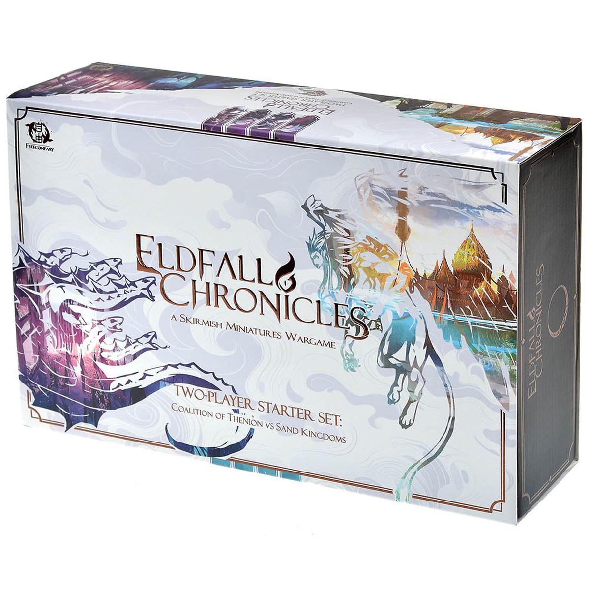 Eldfall Chronicles: Coalition of Thenion vs Sand Kingdoms Two Player Starter Set