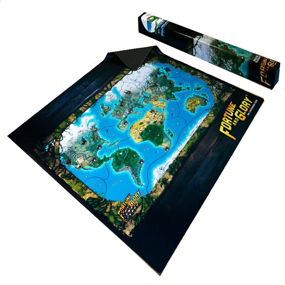 Flying Frog Productions Fortune and Glory Deluxe Playmat 36-Inch x 36-Inch