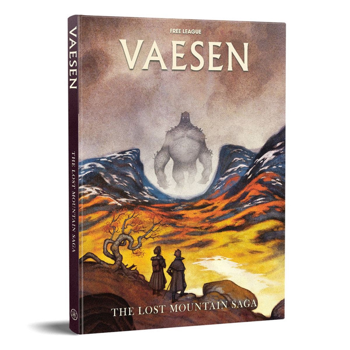 Free League Publishing Vaesen Nordic Horror RPG: Lost Mountain Saga Hardback