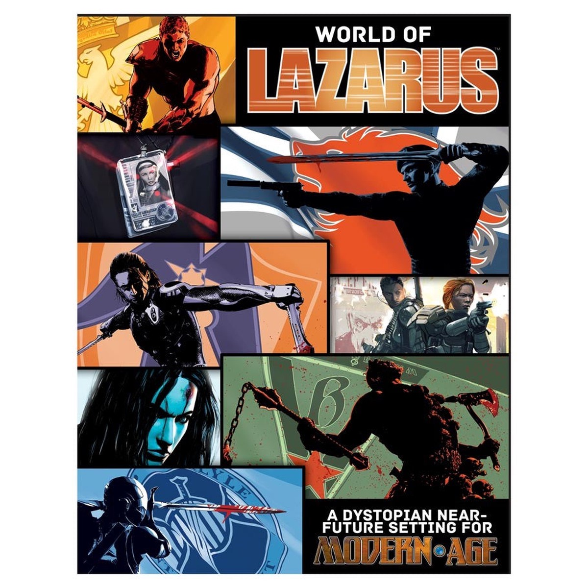 Green Ronin Modern AGE RPG: The World of Lazarus Campaign Setting