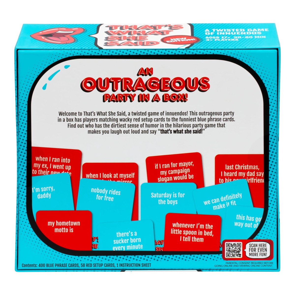 Moose Toys That's What She Said 2nd Edition Card Game