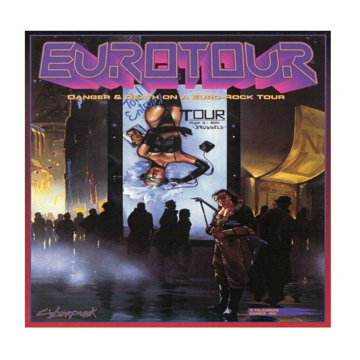 R. Talsorian Games Cyberpunk 2020: Eurotour RPG Book