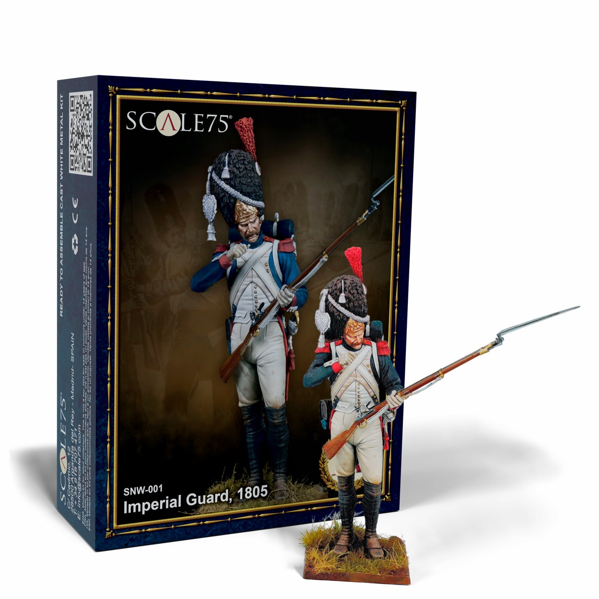 Scale 75 Imperial Guard 1805 Napoleonic Miniature 75mm