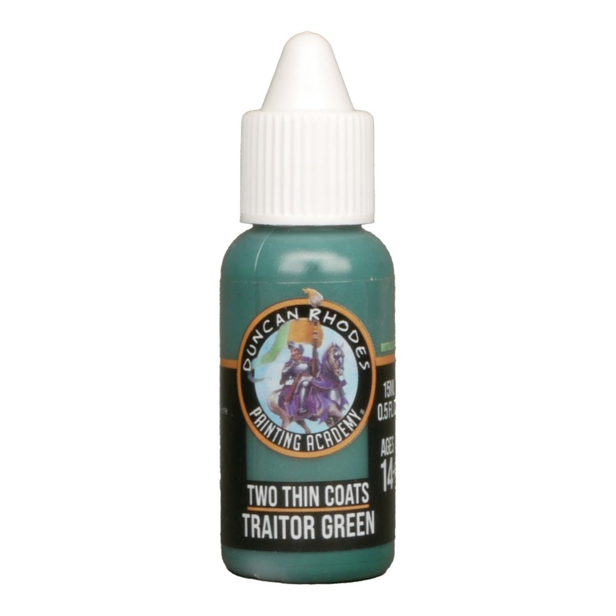 Two Thin Coats Acrylic Paint 15ml - Traitor Green
