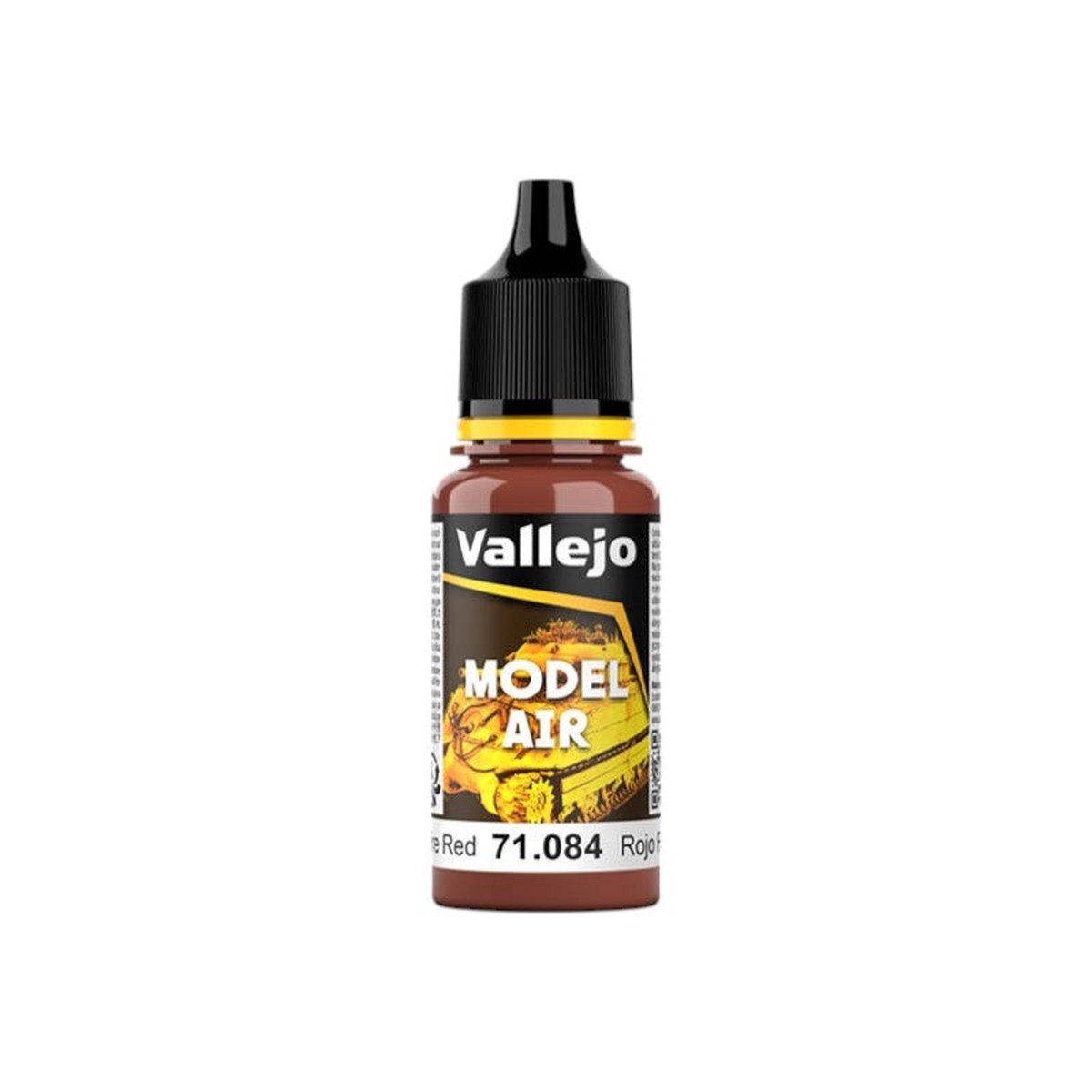 Vallejo Model Air Acrylic Paint 18ml - Fire Red