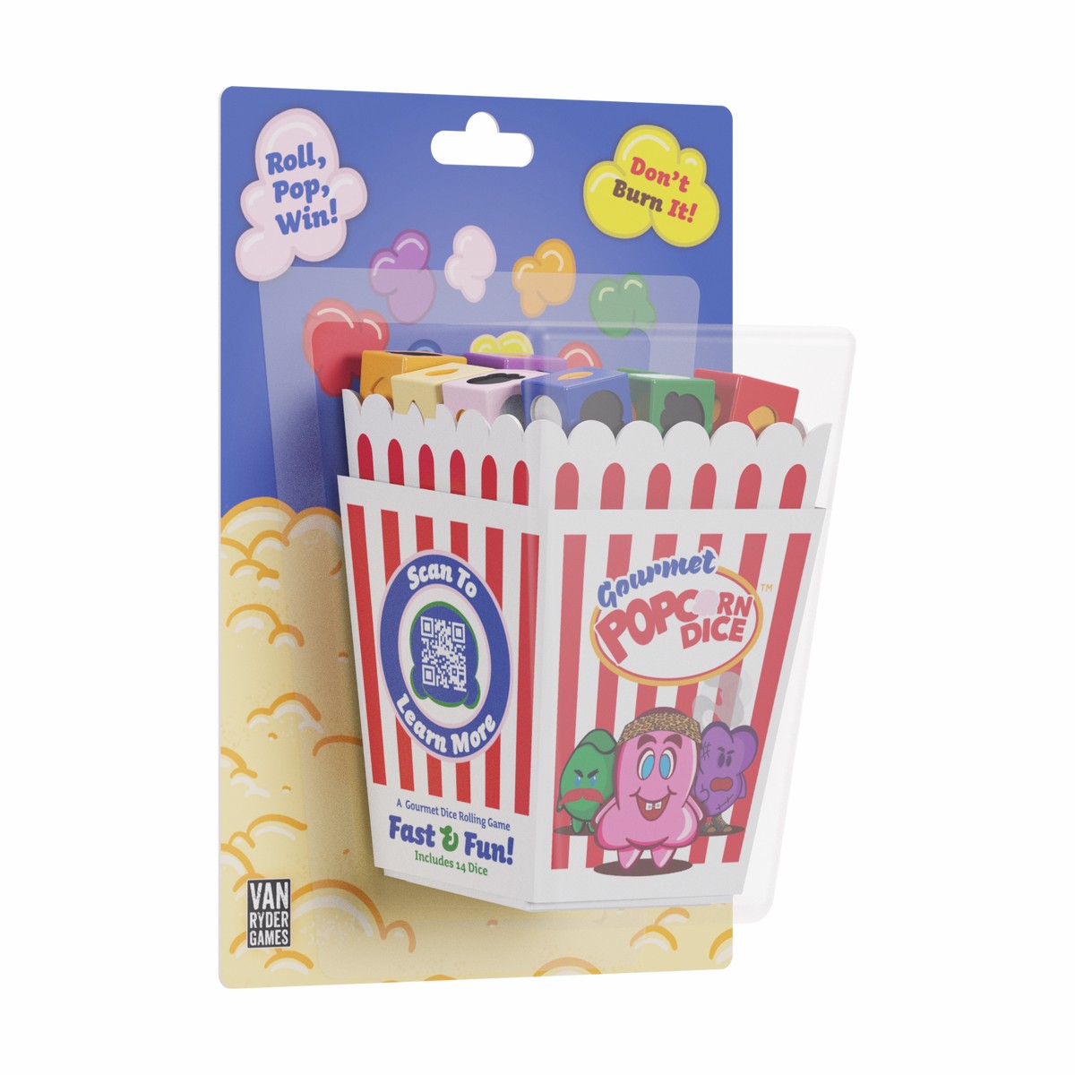 Van Ryder Games Gourmet Popcorn Dice Game