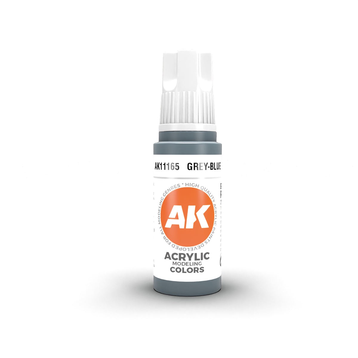 AK Interactive 3 Gen Acrylic Modelling Paint 17ml - Grey-Blue