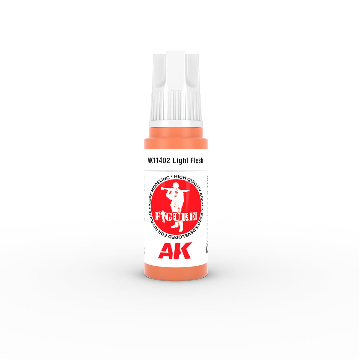 AK Interactive 3 Gen Figures Acrylic Paint 17ml - Light Flesh