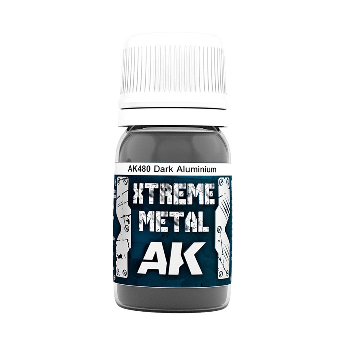AK Interactive Metallics 35ml - Xtreme Metal Dark Aluminium