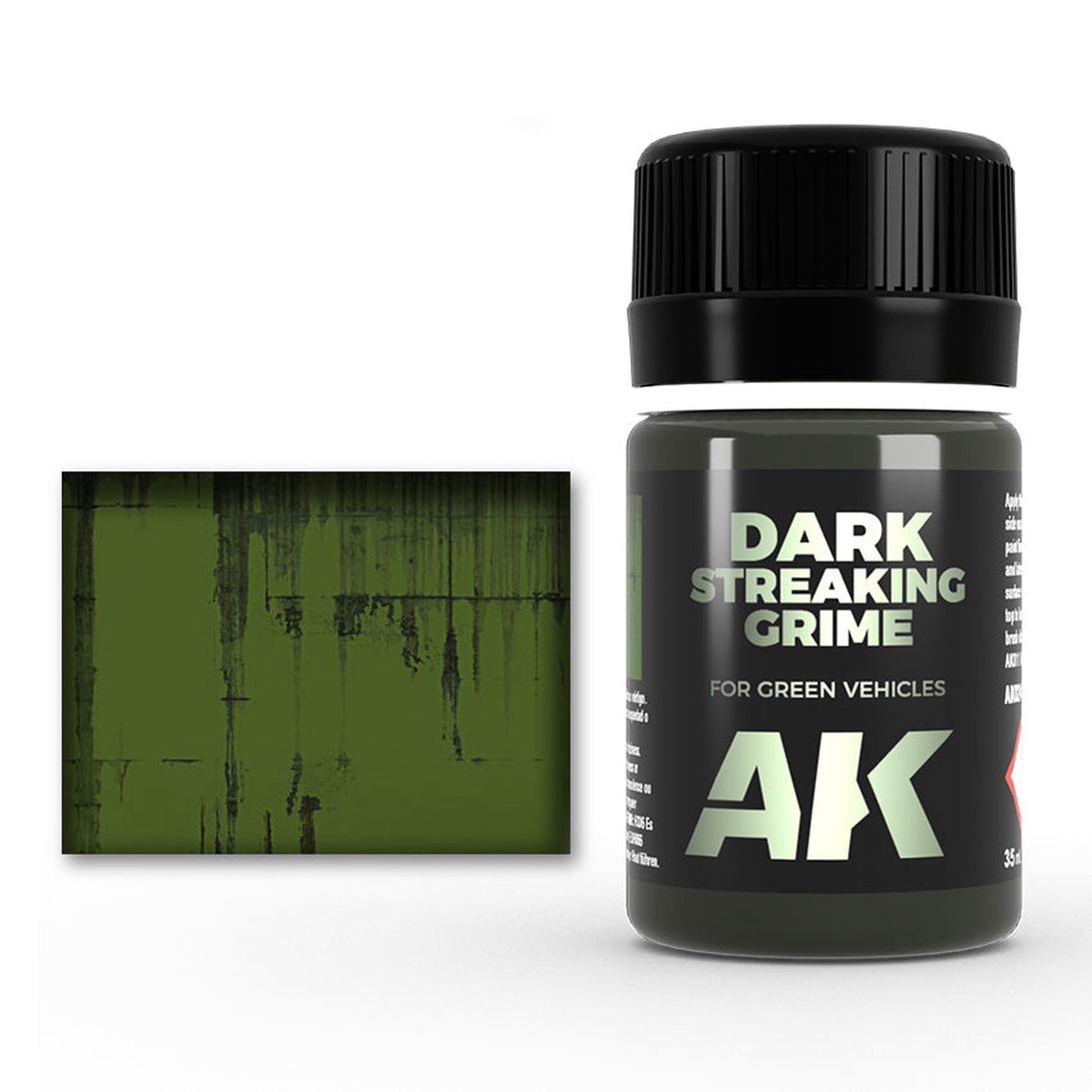 AK Interactive Streaking Grime for Dark Vehicles 35ml
