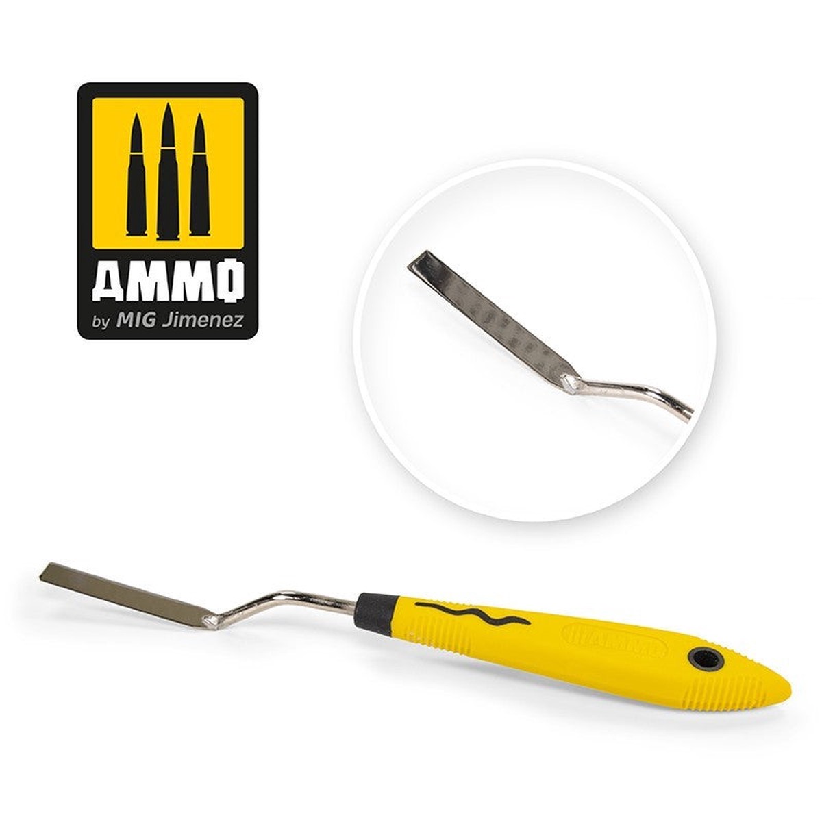 Ammo by MIG Flat Rectangle Palette Knife