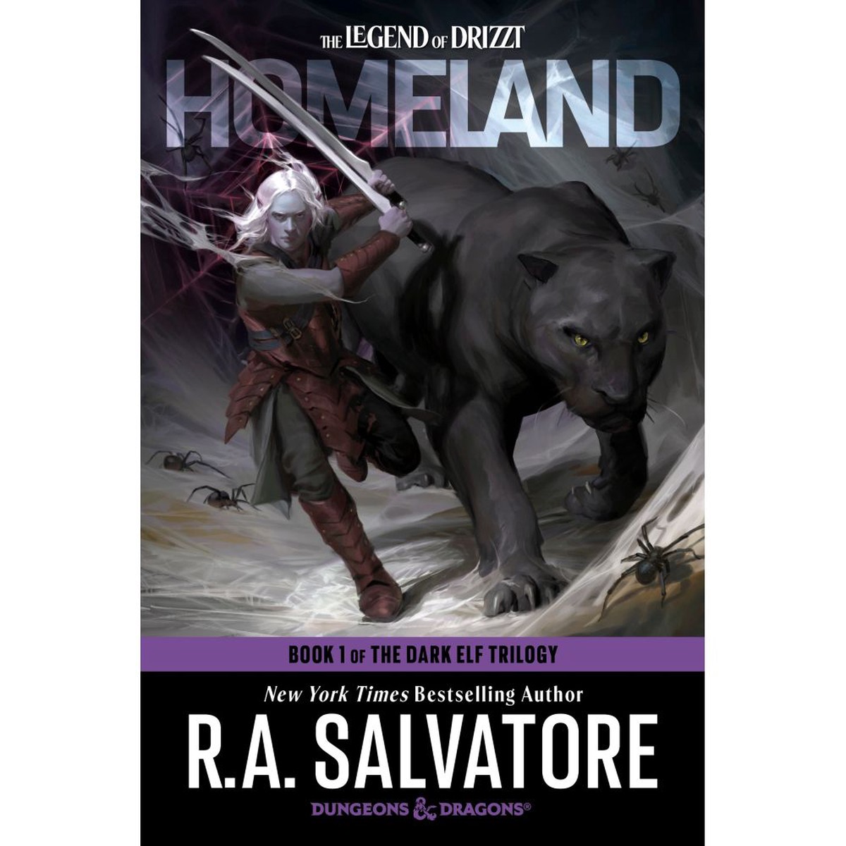 Dungeons & Dragons The Dark Elf Trilogy Book 1 Homeland