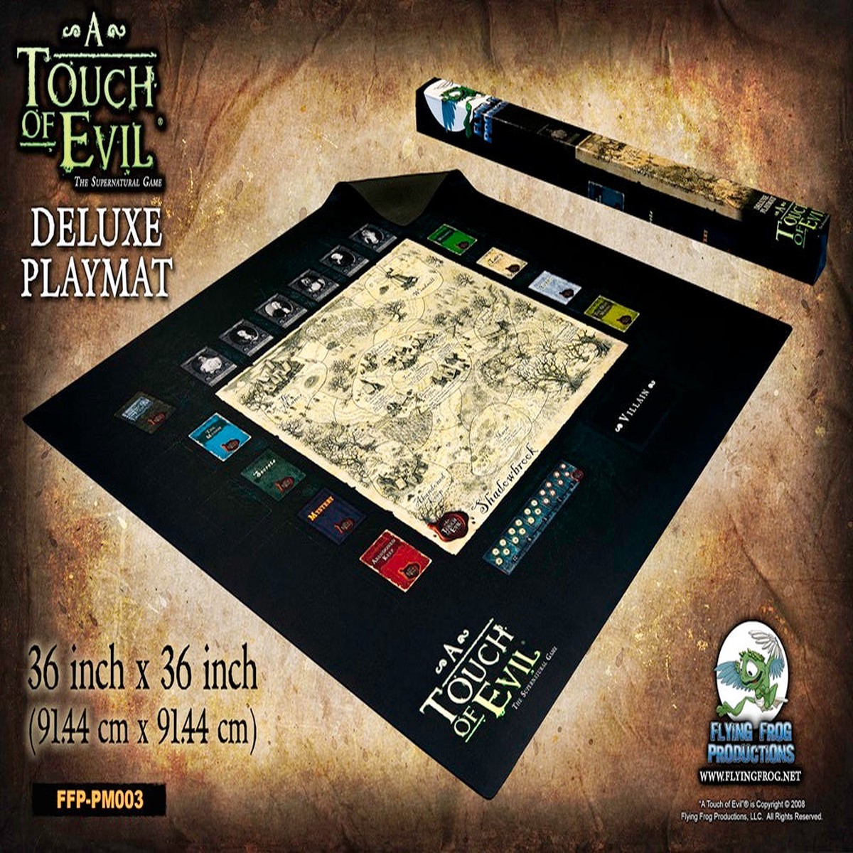 Flying Frog Productions A Touch of Evil Deluxe Playmat 36-Inch x 36-Inch