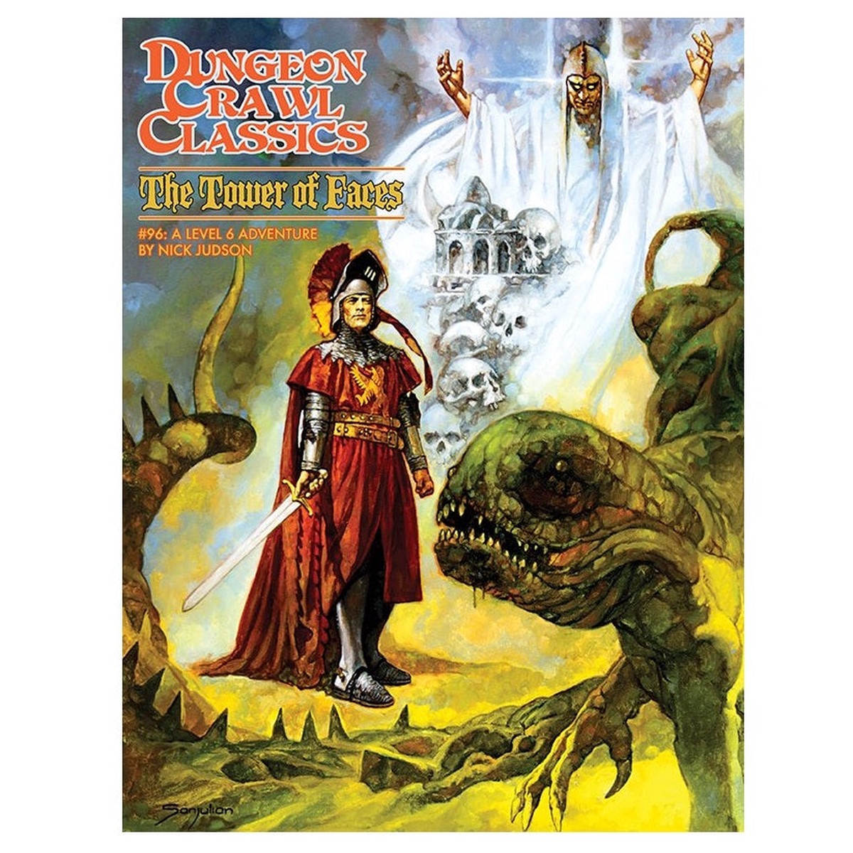 Goodman Games Dungeon Crawl Classics 96 - The Tower of Faces RPG Adventure Book