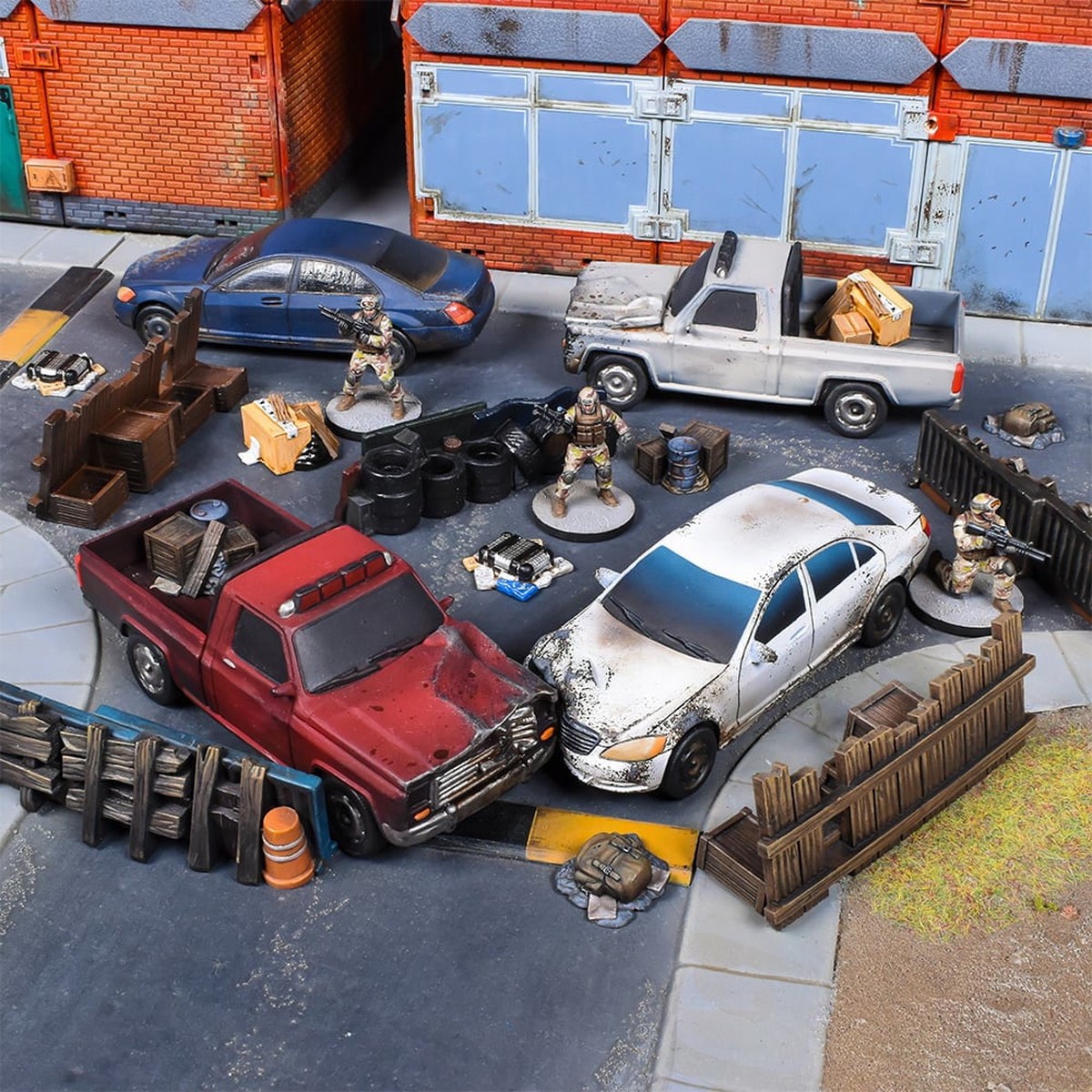 Mantic Games TerrainCrate - Street Scatter Miniature