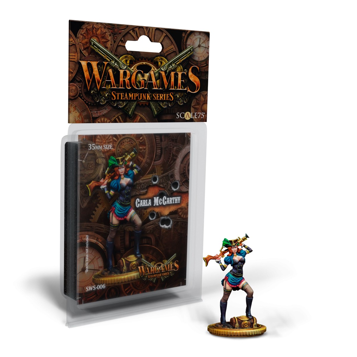 Scale 75 - Steampunk Wargames Carla Mc Carthy Figure 35mm