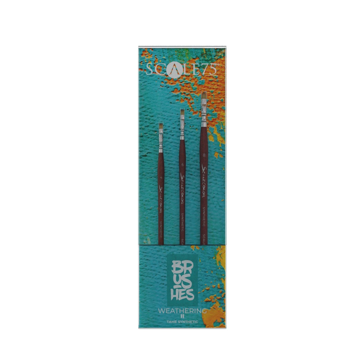 Scale 75 Weathering II Brush 3-Piece Set