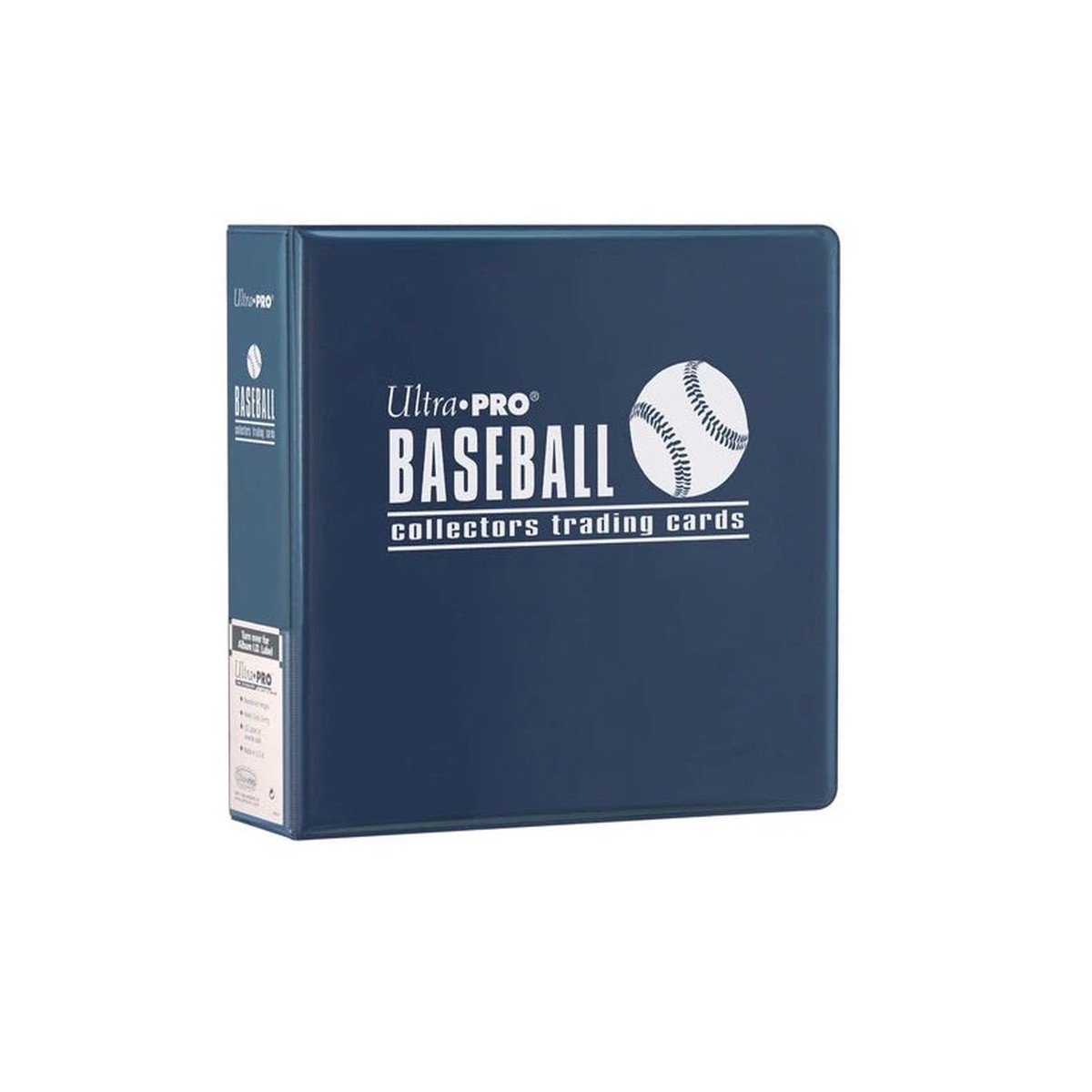 Ultra PRO UP81394 3-Hole Pages Baseball Collectors Trading Cards Album - Blue