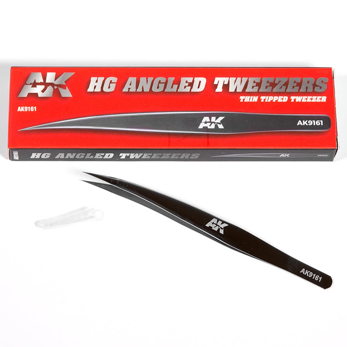 Ak Interactive HG Angled 01 (Thin Tipped) Tweezers
