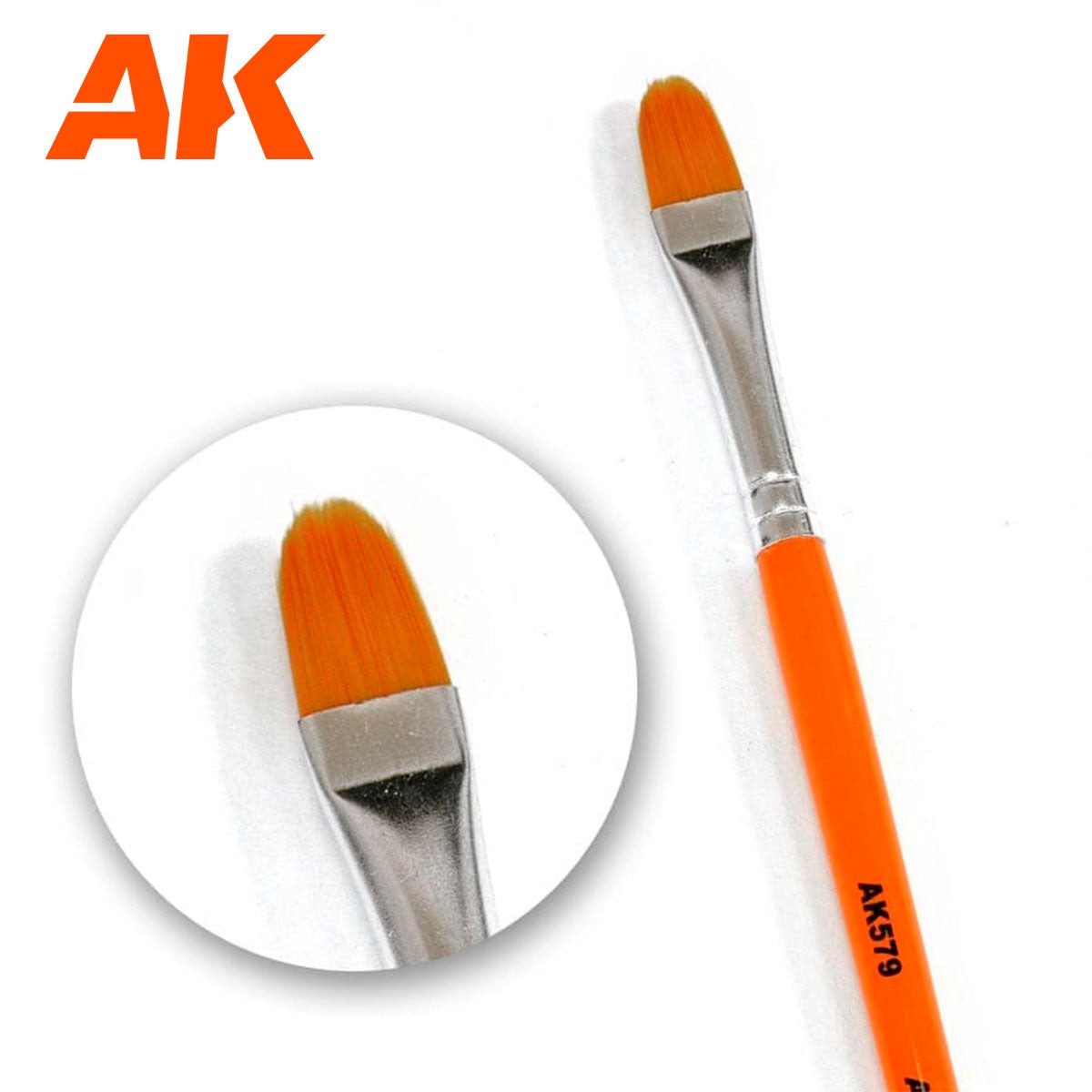 Ak Interactive Rounded Weathering Brush