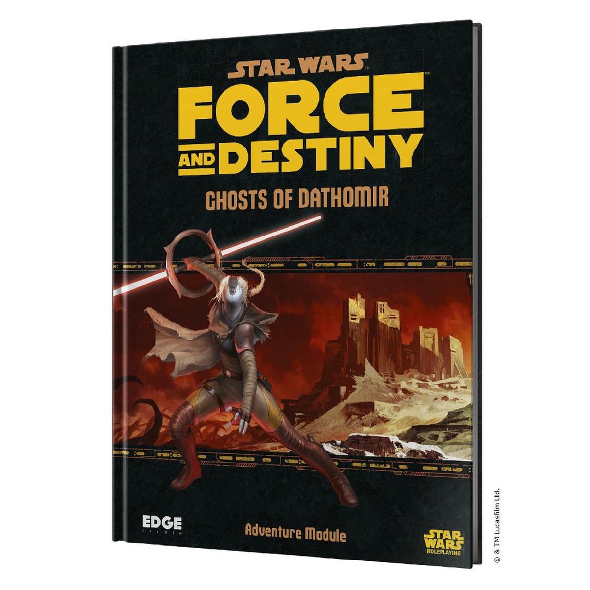 Edge Studios Star Wars Force and Destiny Ghosts of Dathomir RPG Book