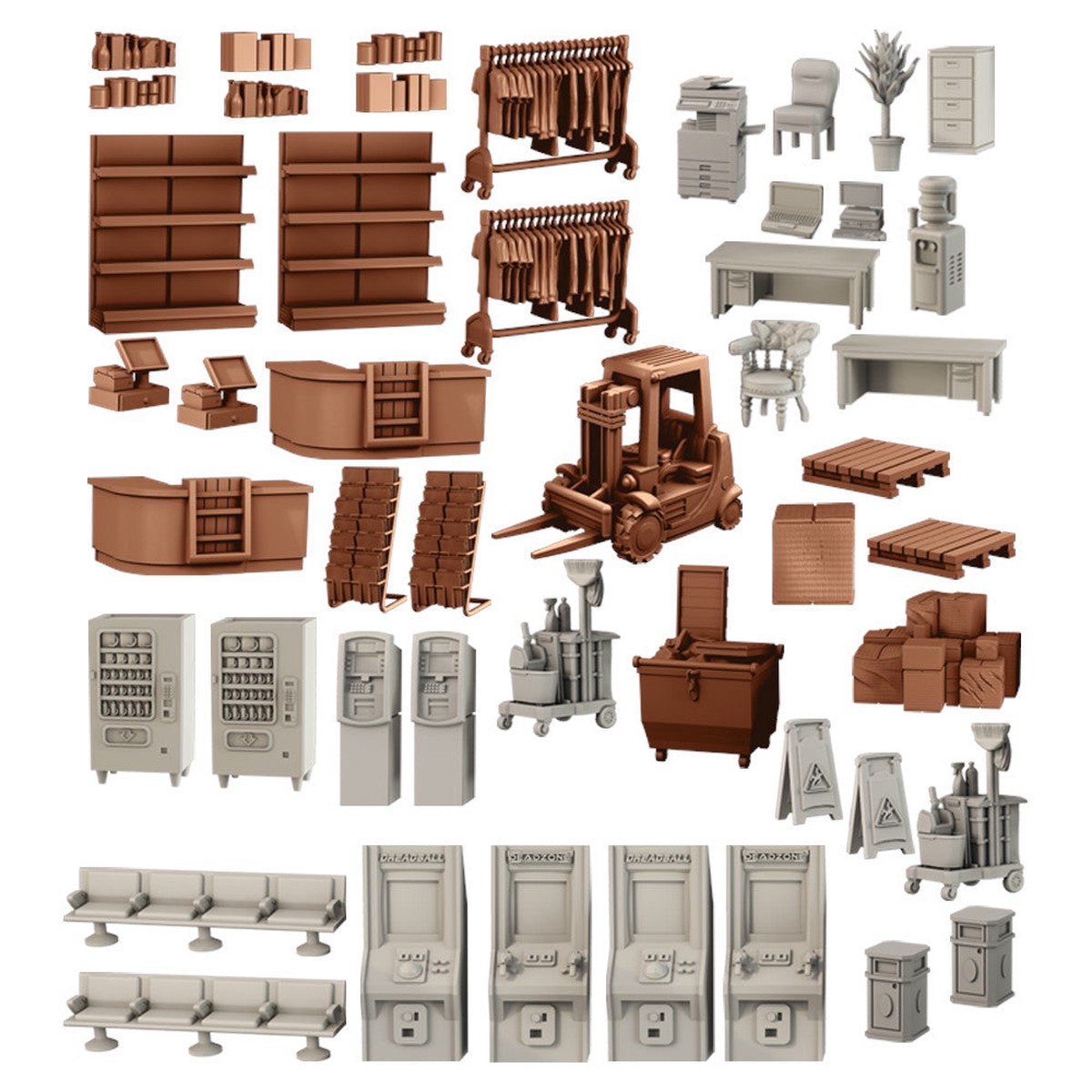 Mantic Games TerrainCrate - Citiscape Miniature