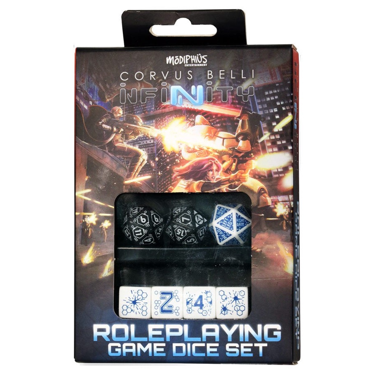 Modiphius Entertainment - Infinity RPG Dice Set - Tohaa BOX