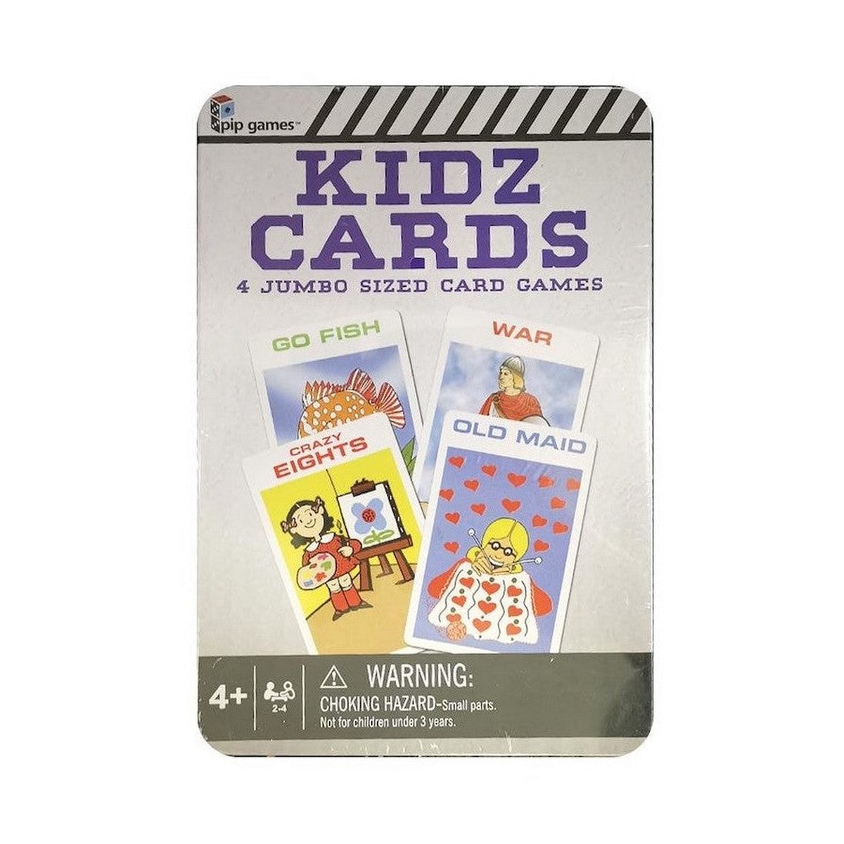 Pip Games Kidz Cards Jumbo Sized Card Games - Assorted