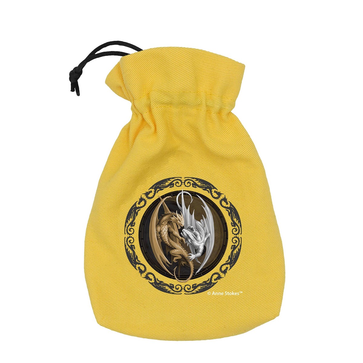 Q Workshop - Anne Stokes Dice Pouch - Double Dragon